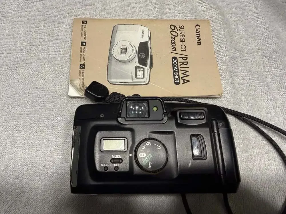 Canon Sure Shot 60 Zoom 35mm Film Camera